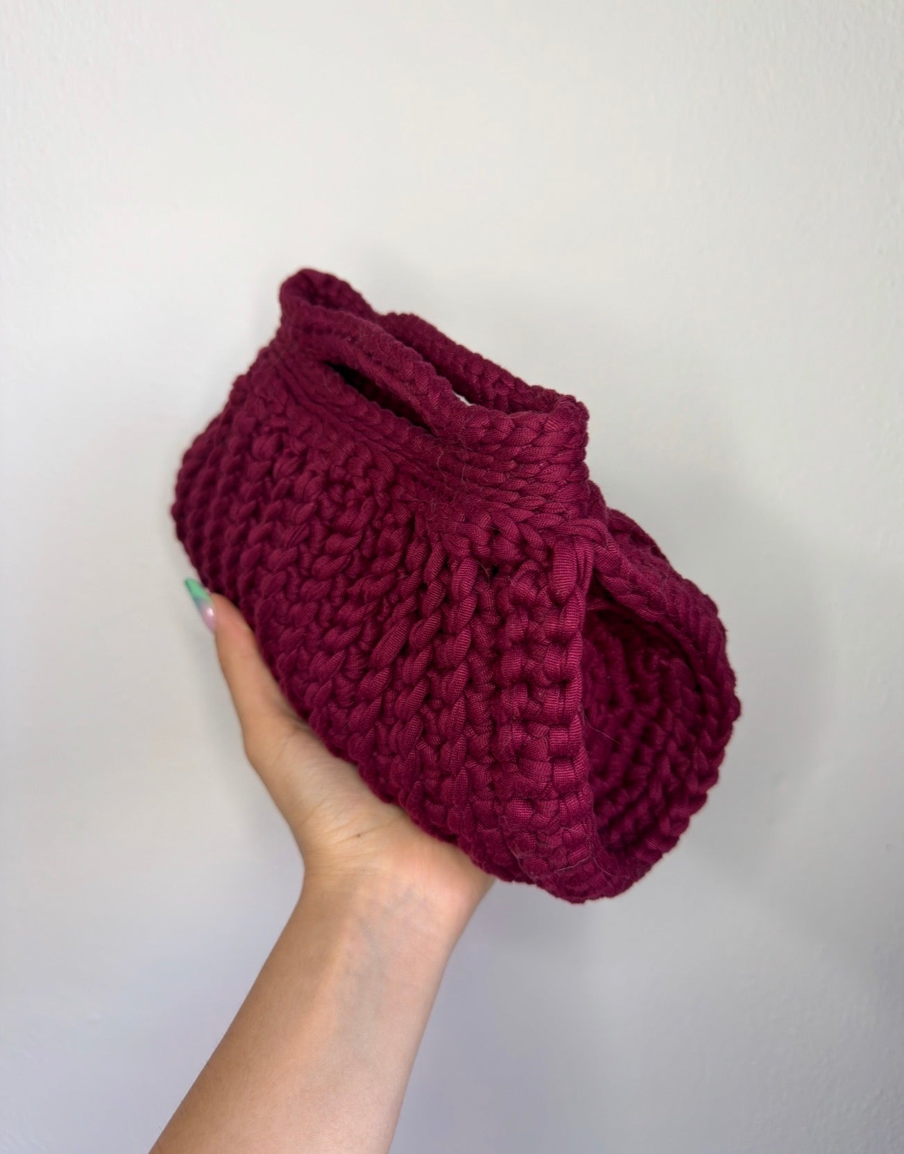 SMALL ROUND BAG - KNØTS